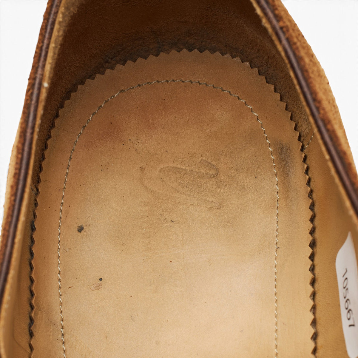 'OXF 221' Tan Brown Suede Oxford UK 6.5