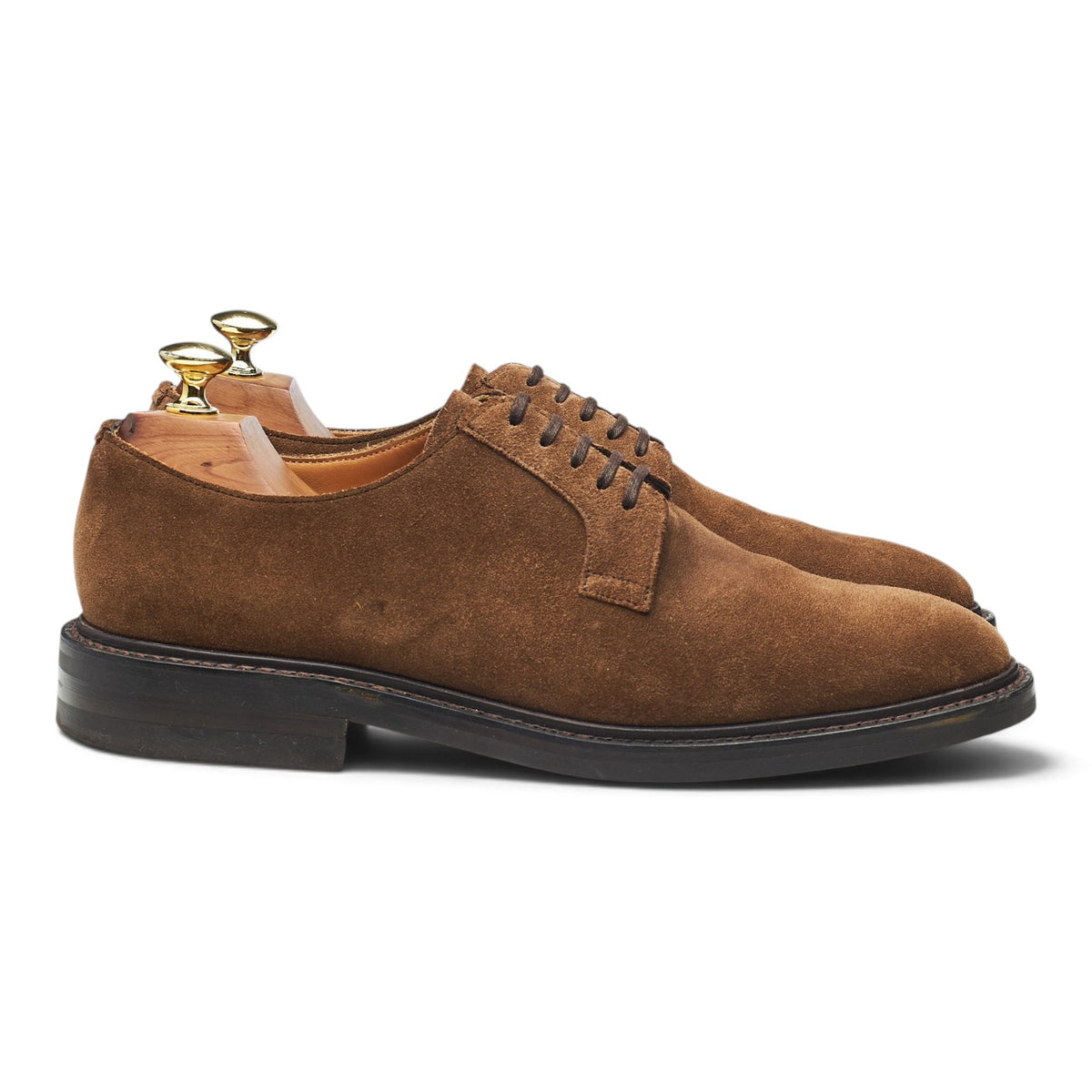 The Armoury 'Spenser' Brown Suede Derby UK 7.5 E