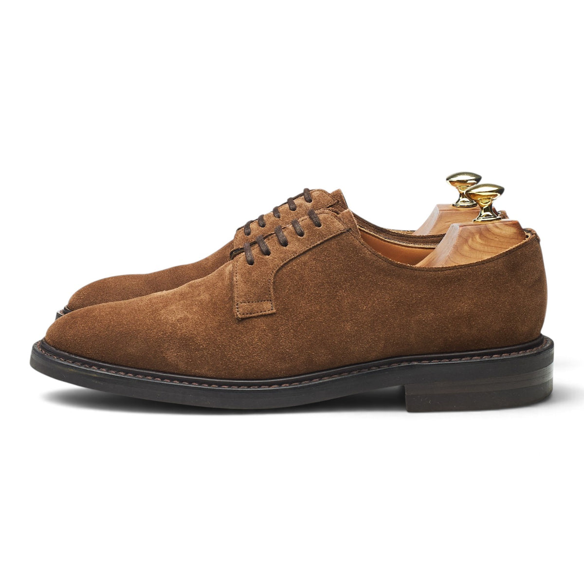 The Armoury 'Spenser' Brown Suede Derby UK 7.5 E