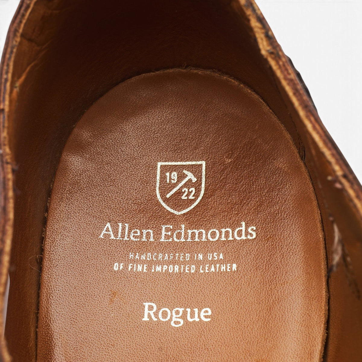 'Rogue' Brown Leather Derby Brogues UK 11.5 US 12 E
