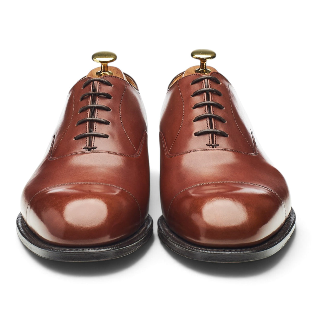 'Consul' Brown Leather Oxford UK 8.5 G