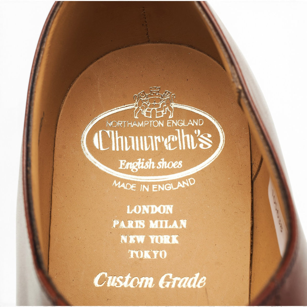 'Consul' Brown Leather Oxford UK 8.5 G