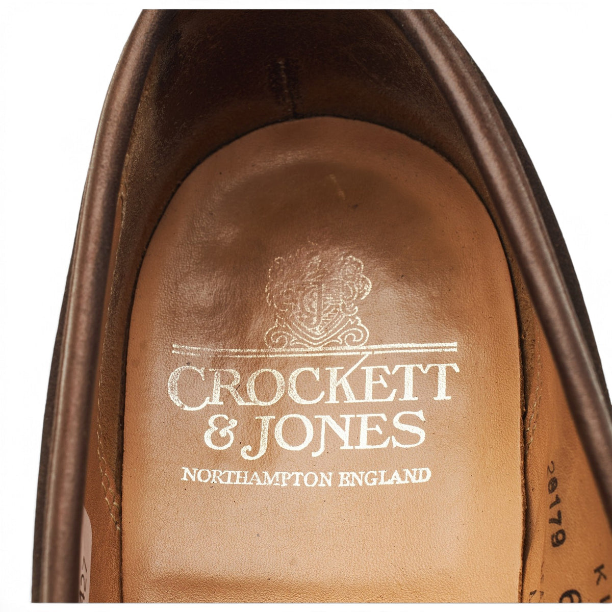 'Kirribilli' Dark Brown Suede Loafers UK 6.5 E