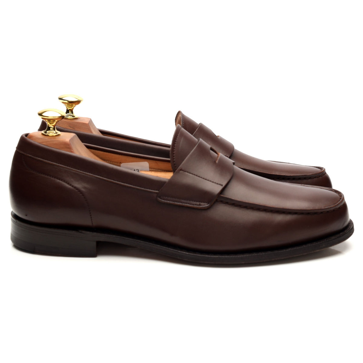 &#39;Bristol 2&#39; Brown Leather Loafers UK 8 G