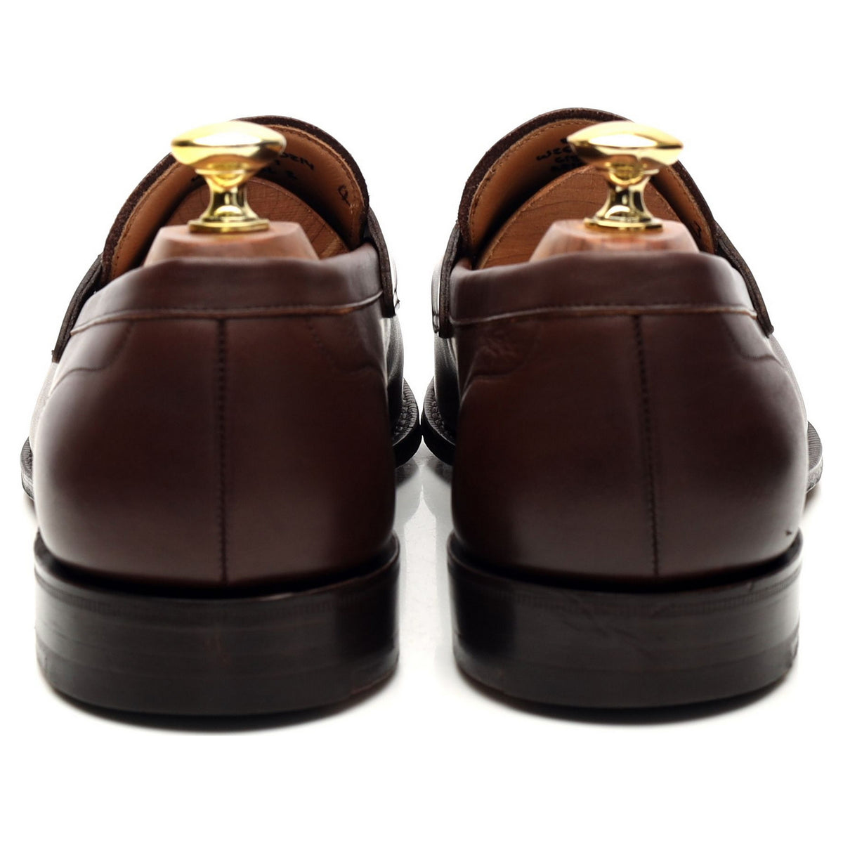 &#39;Bristol 2&#39; Brown Leather Loafers UK 8 G