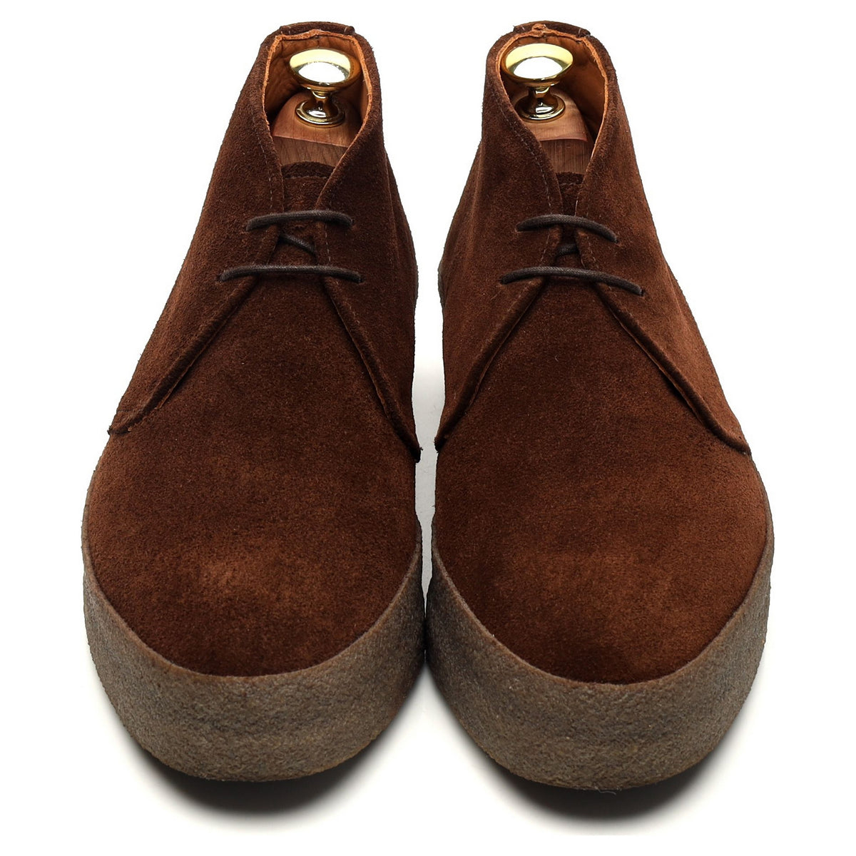 &#39;Hi-Top&#39; Snuff Brown Suede Chukka Boots UK 7 F