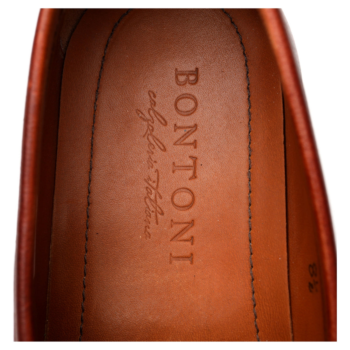 &#39;Principe&#39; Tan Brown Leather Loafers UK 8.5