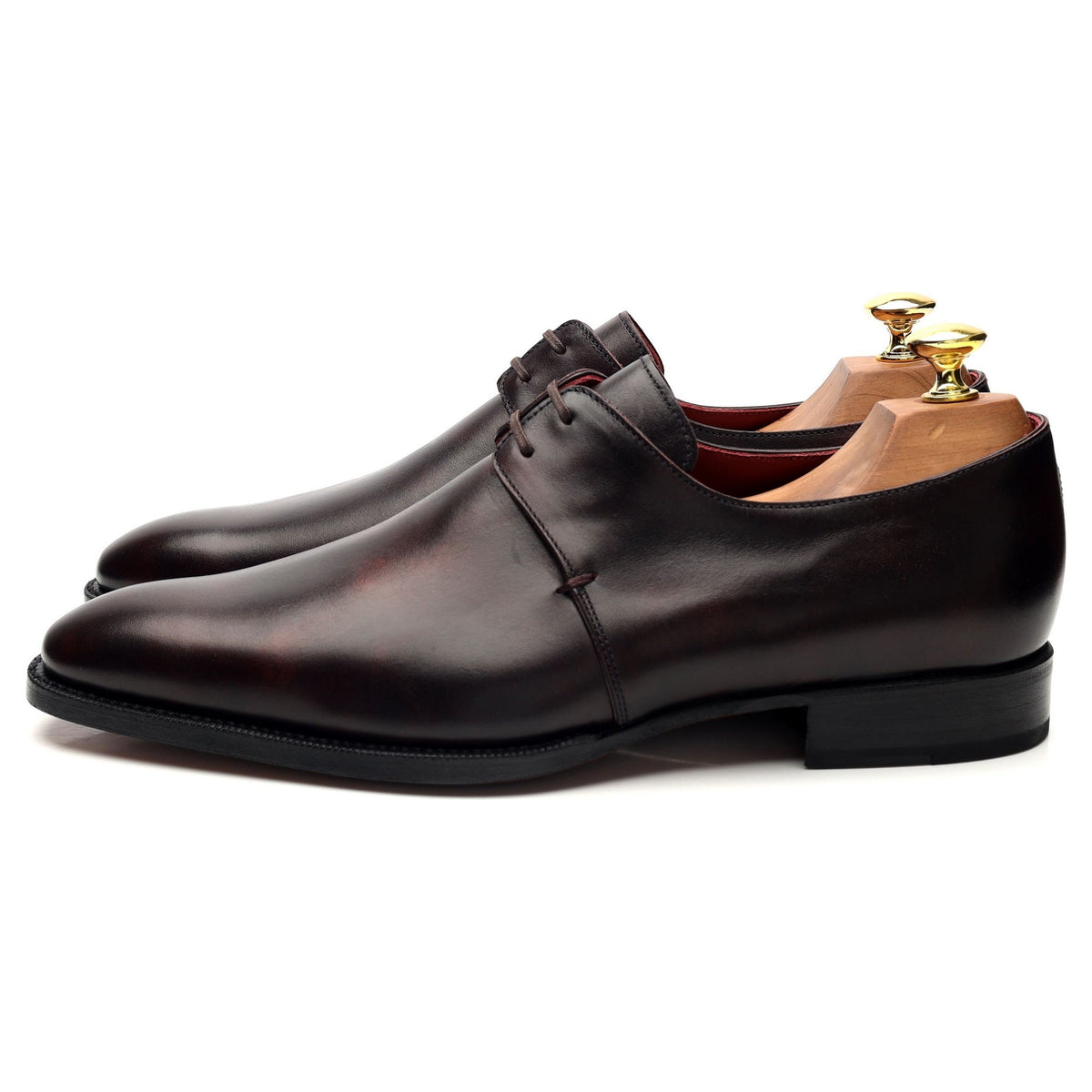 &#39;Noah&#39; Oxblood Museum Leather Derby UK 8.5