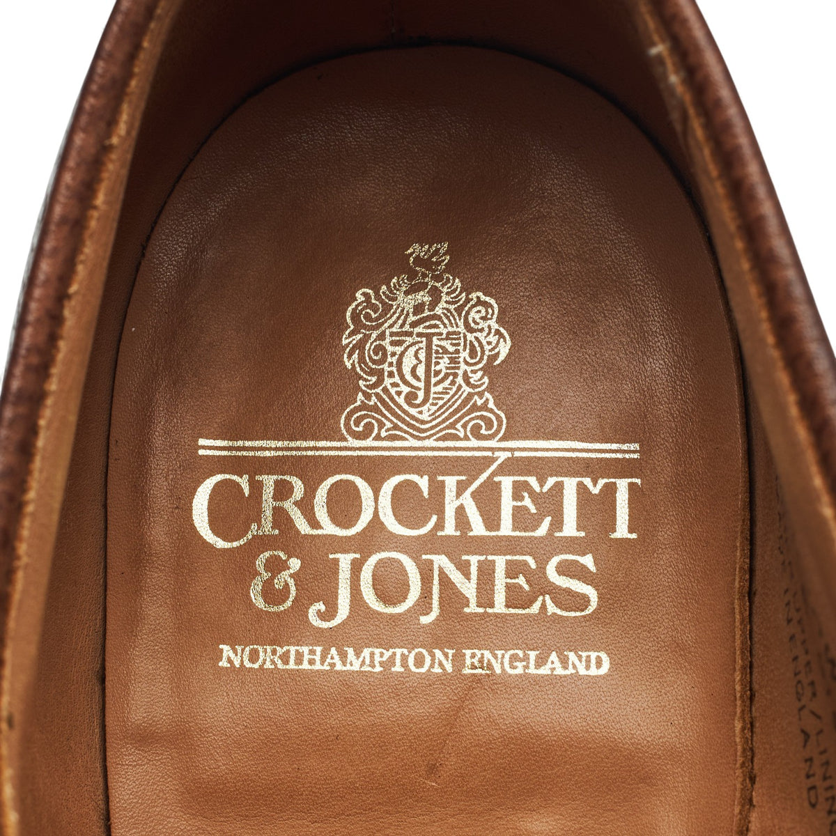 'Ashdown' Dark Brown Grain Leather Derby UK 8 E