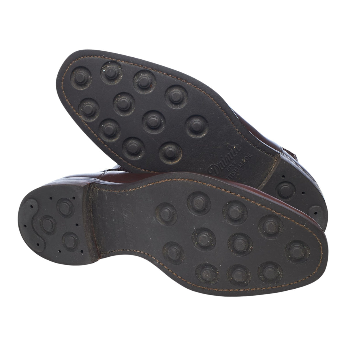 1880 'Chatsworth' Dark Brown Waxy Leather Chelsea Boots UK 7 G