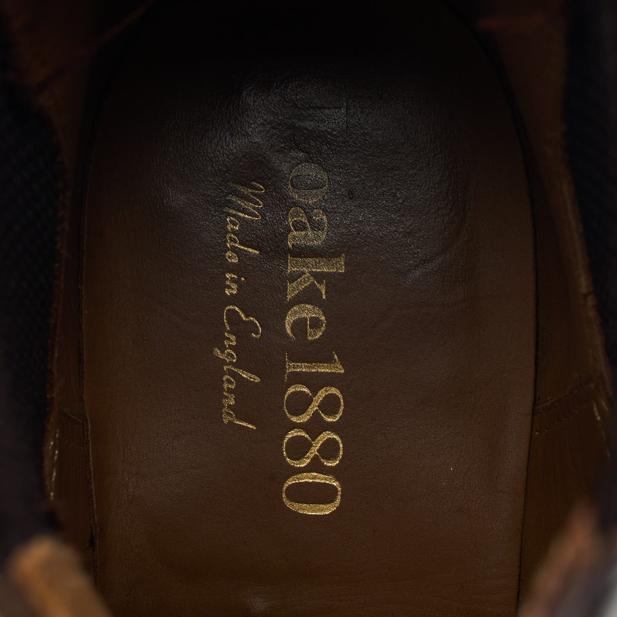 1880 'Chatsworth' Dark Brown Waxy Leather Chelsea Boots UK 7 G