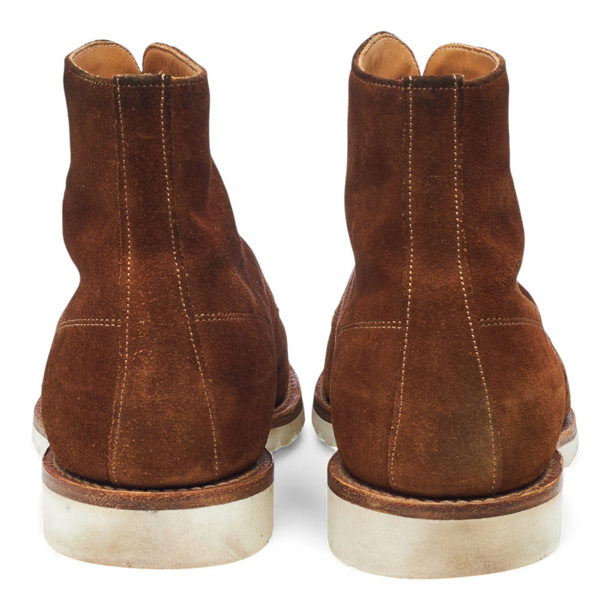'Milburn' Fox Brown Suede Boots UK 8 F