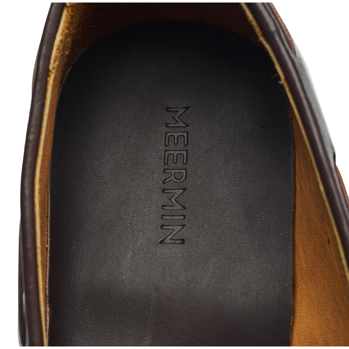 '501035' Brown Cordovan Leather Tassel Loafers UK 7.5 E