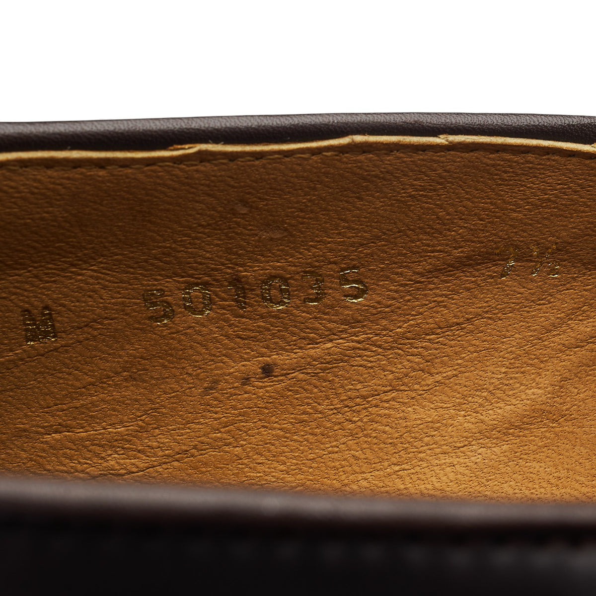 '501035' Brown Cordovan Leather Tassel Loafers UK 7.5 E