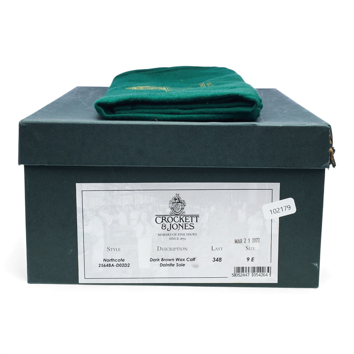 'Northcote' Dark Brown Leather Boots UK 9 E