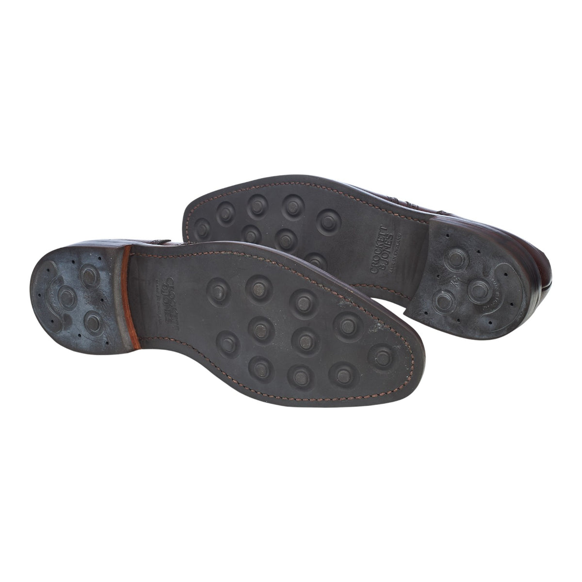 'Exmoor' Dark Brown Grain Leather Derby UK 9 E