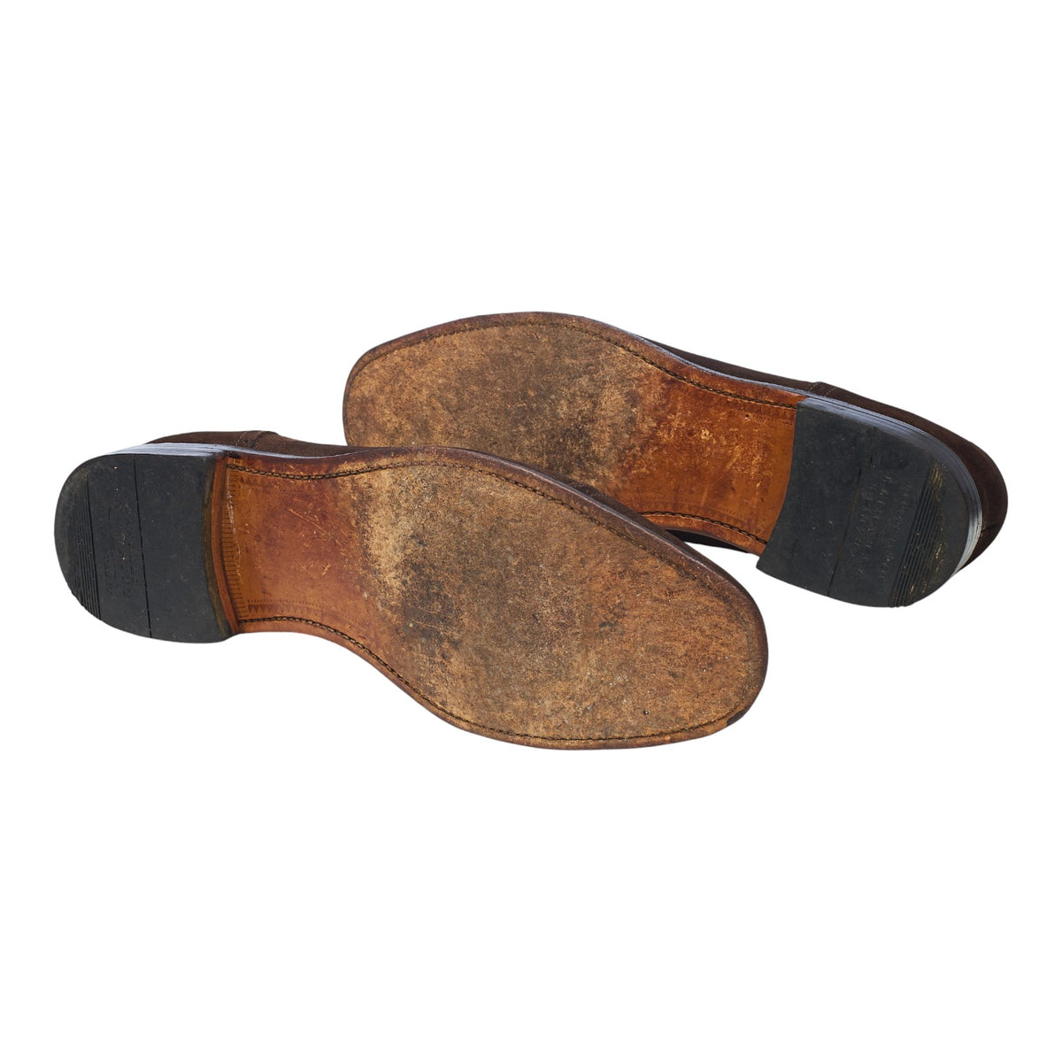 Charles Tyrwhitt Dark Brown Suede Oxford Brogues UK 11 F