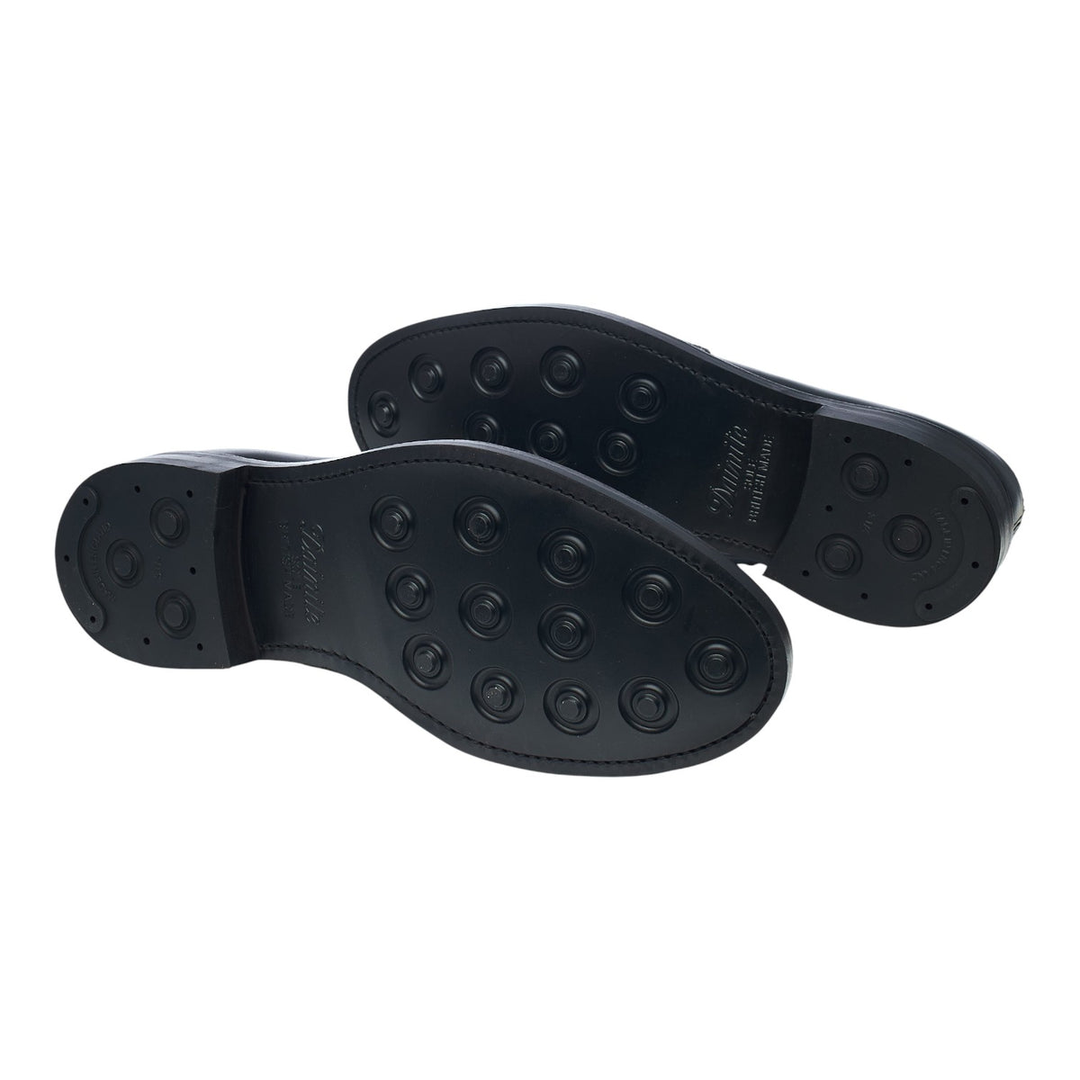 'Grafton' Black Leather Derby Brogues UK 8 G