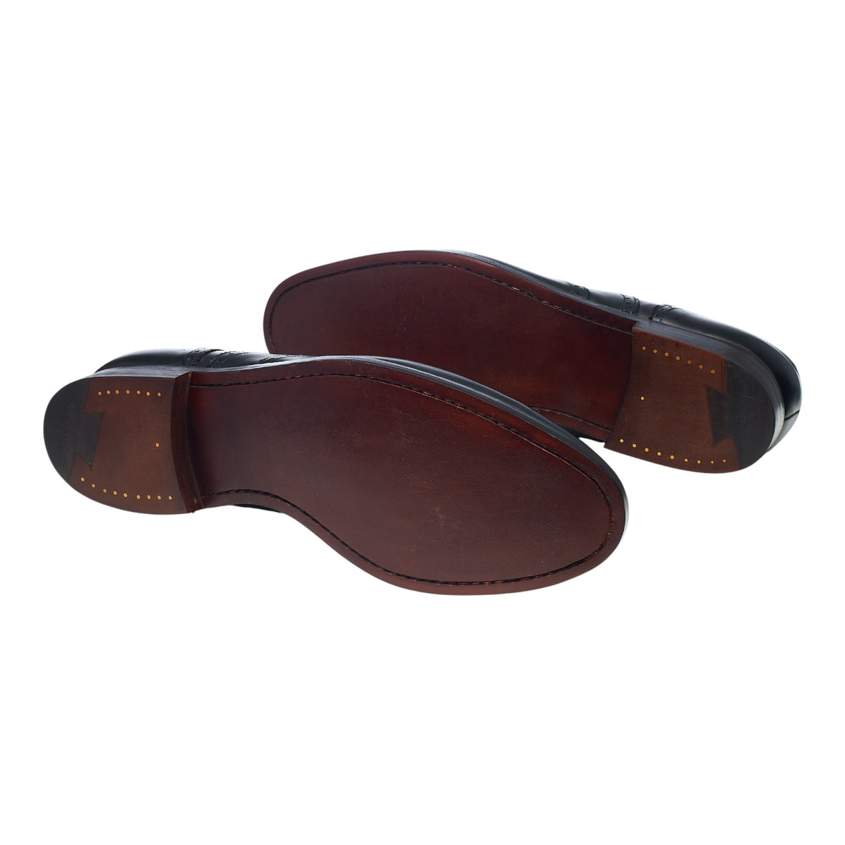 Masterclass 'Brunel' Black Leather Oxford Brogues UK 8.5 F