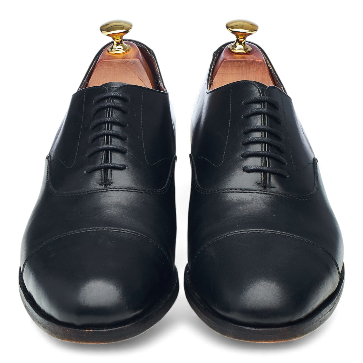 Black Leather Oxford UK 9.5 US 10.5 D