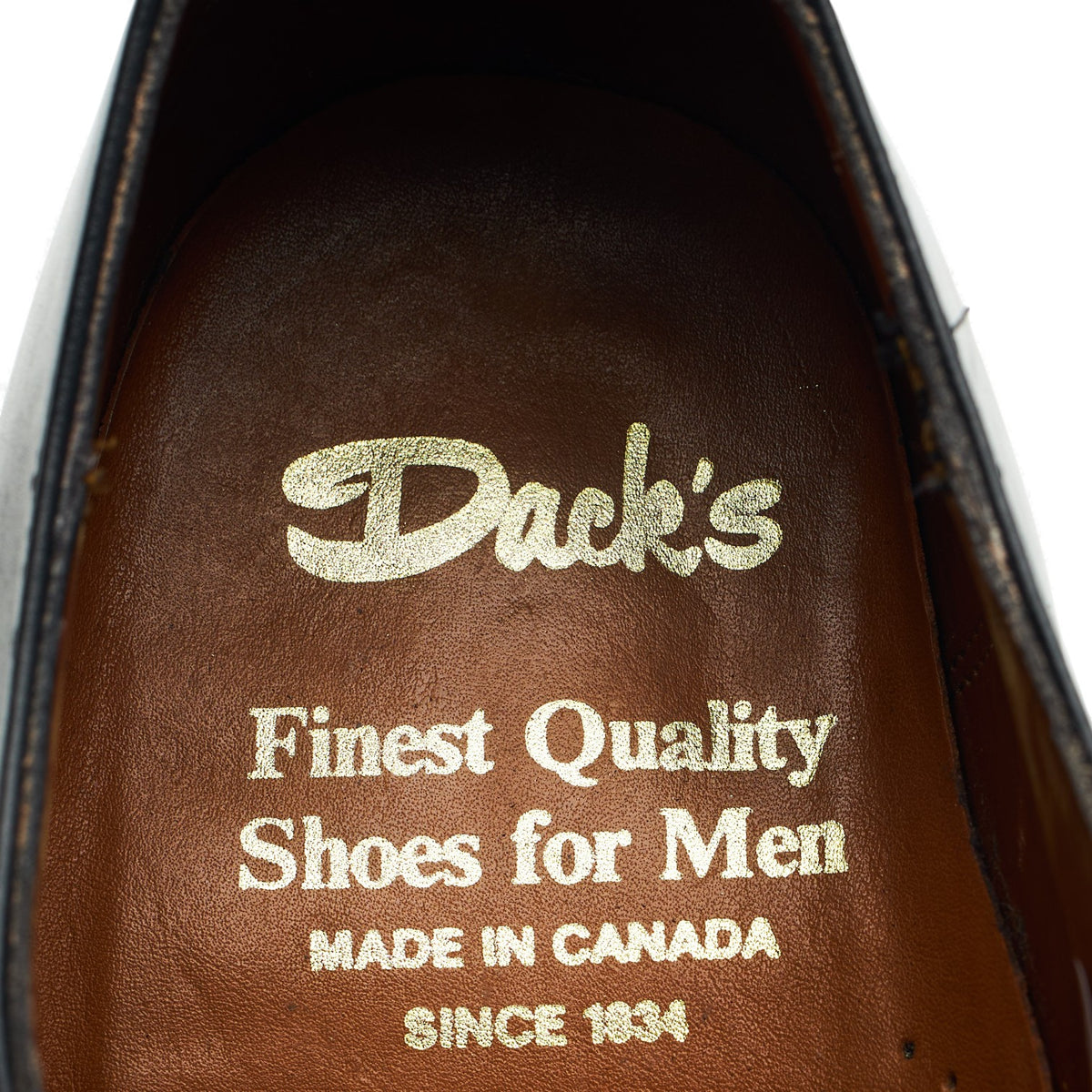 Black Leather Oxford UK 9.5 US 10.5 D