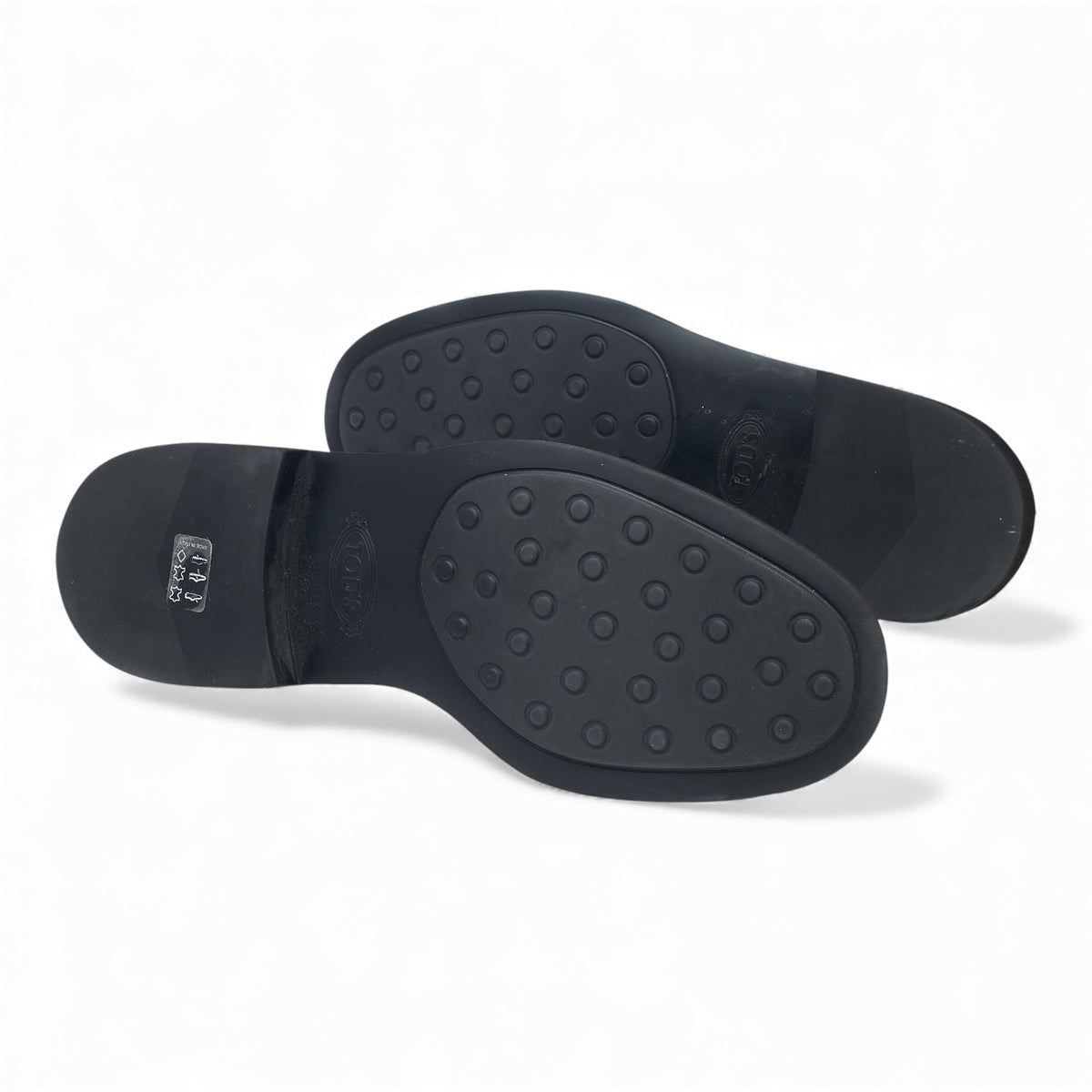 Black Leather Derby UK 7.5