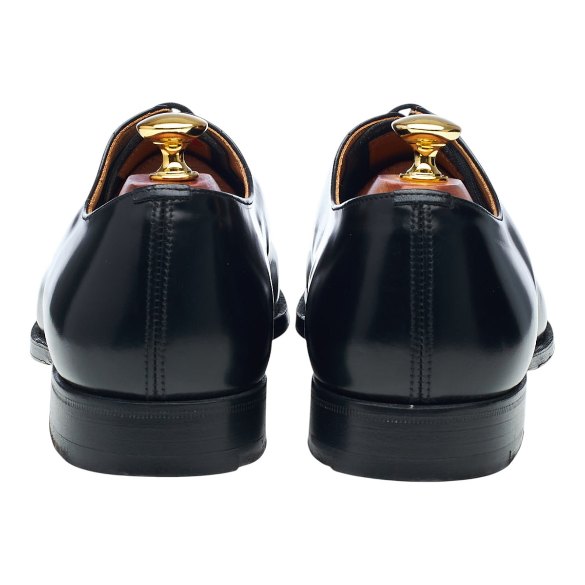 'Balmoral' Black Leather Oxford UK 9 F