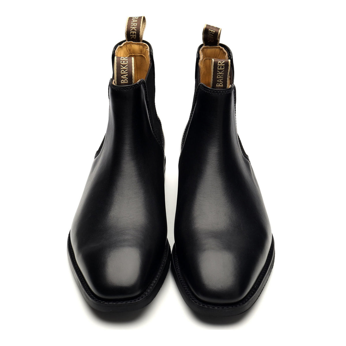 &#39;Mansfield&#39; Black Leather Chelsea Boots UK 9 F