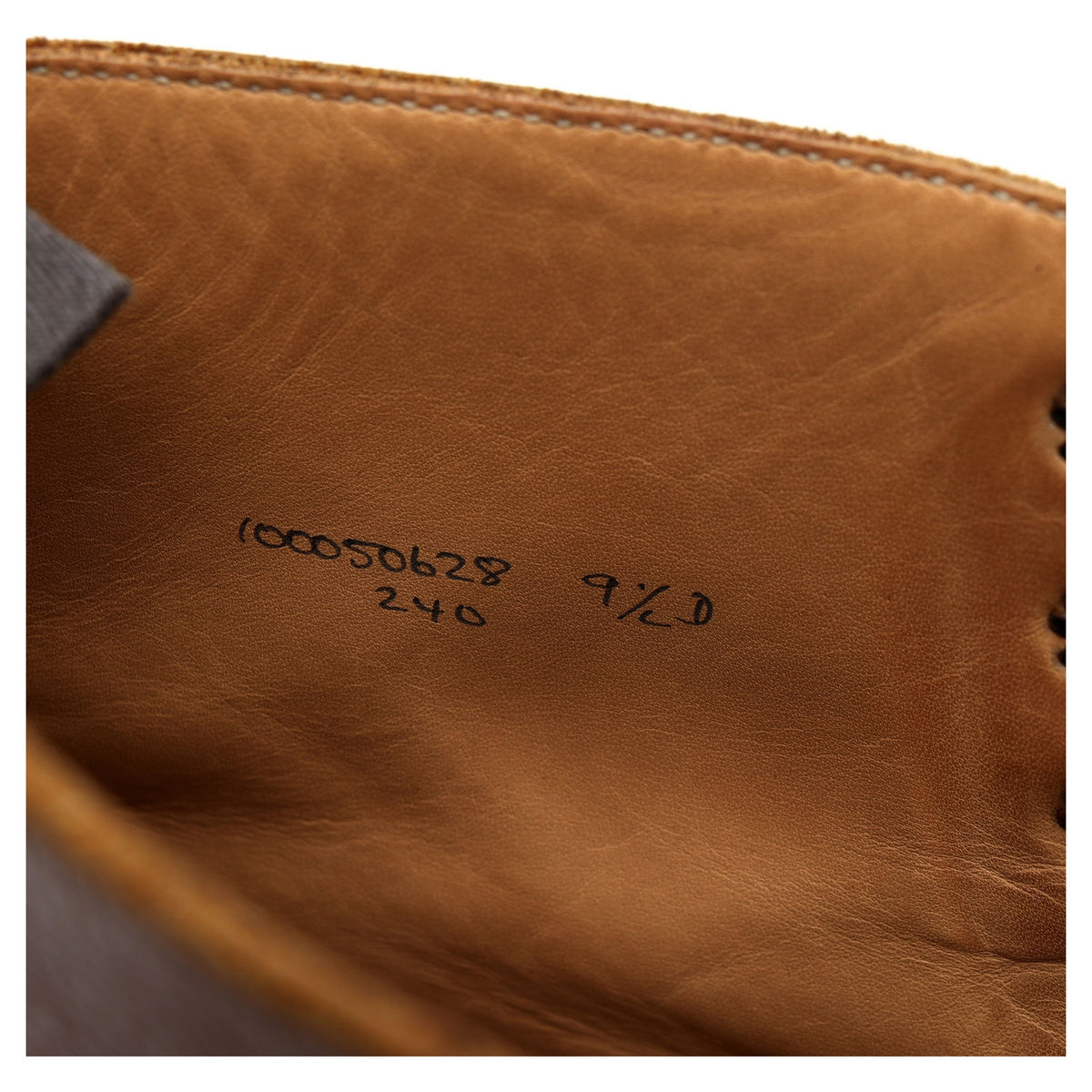 &#39;Coniston&#39; Tan Brown Grain Leather Boots UK 9.5 D