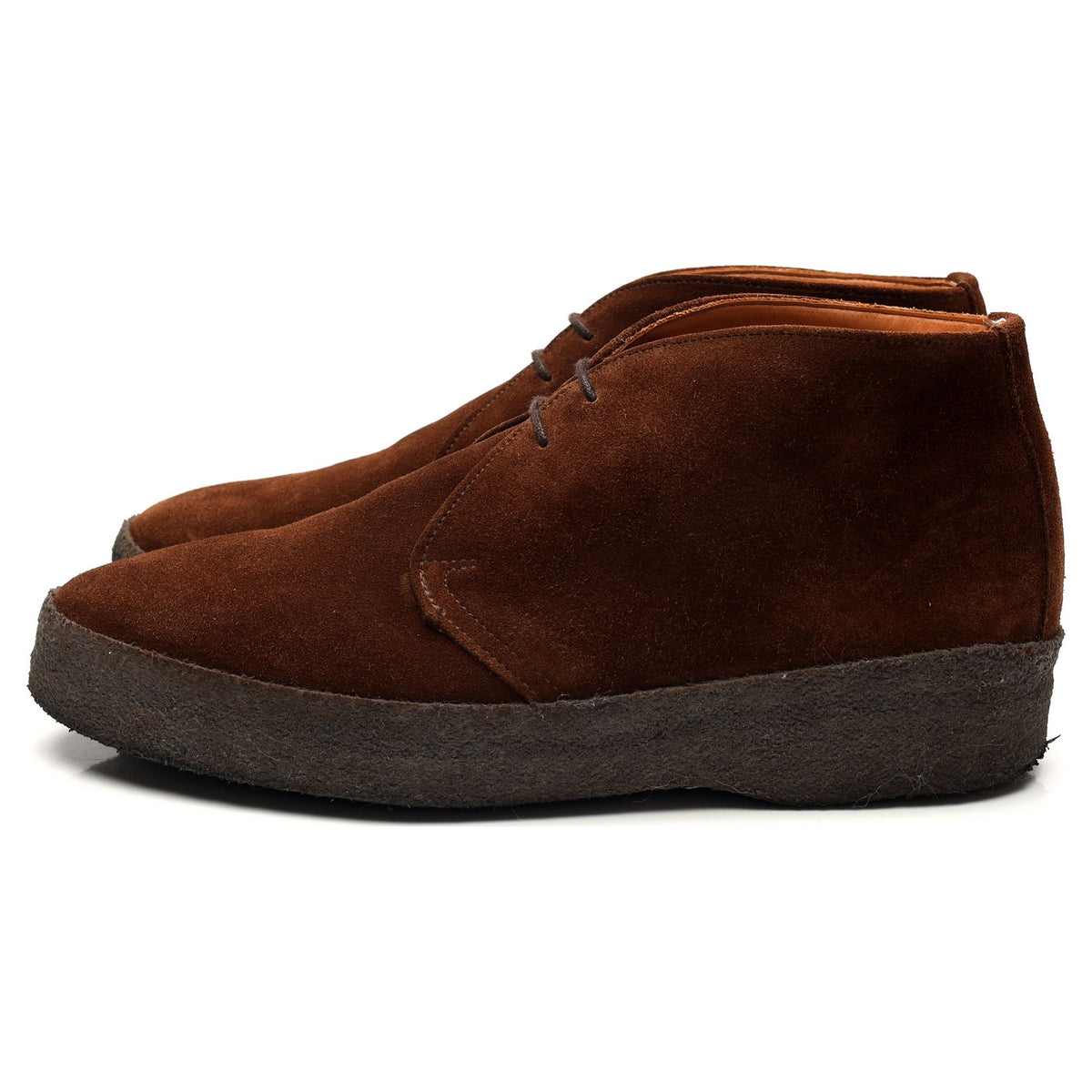 &#39;Hi Top&#39; Snuff Brown Suede Chukka Boot UK 7.5 F