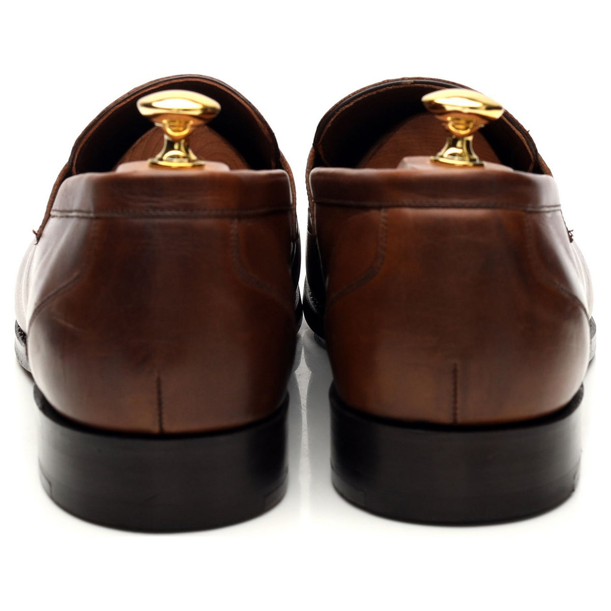 &#39;St Pauls&#39; Brown Leather Loafer UK 10 G