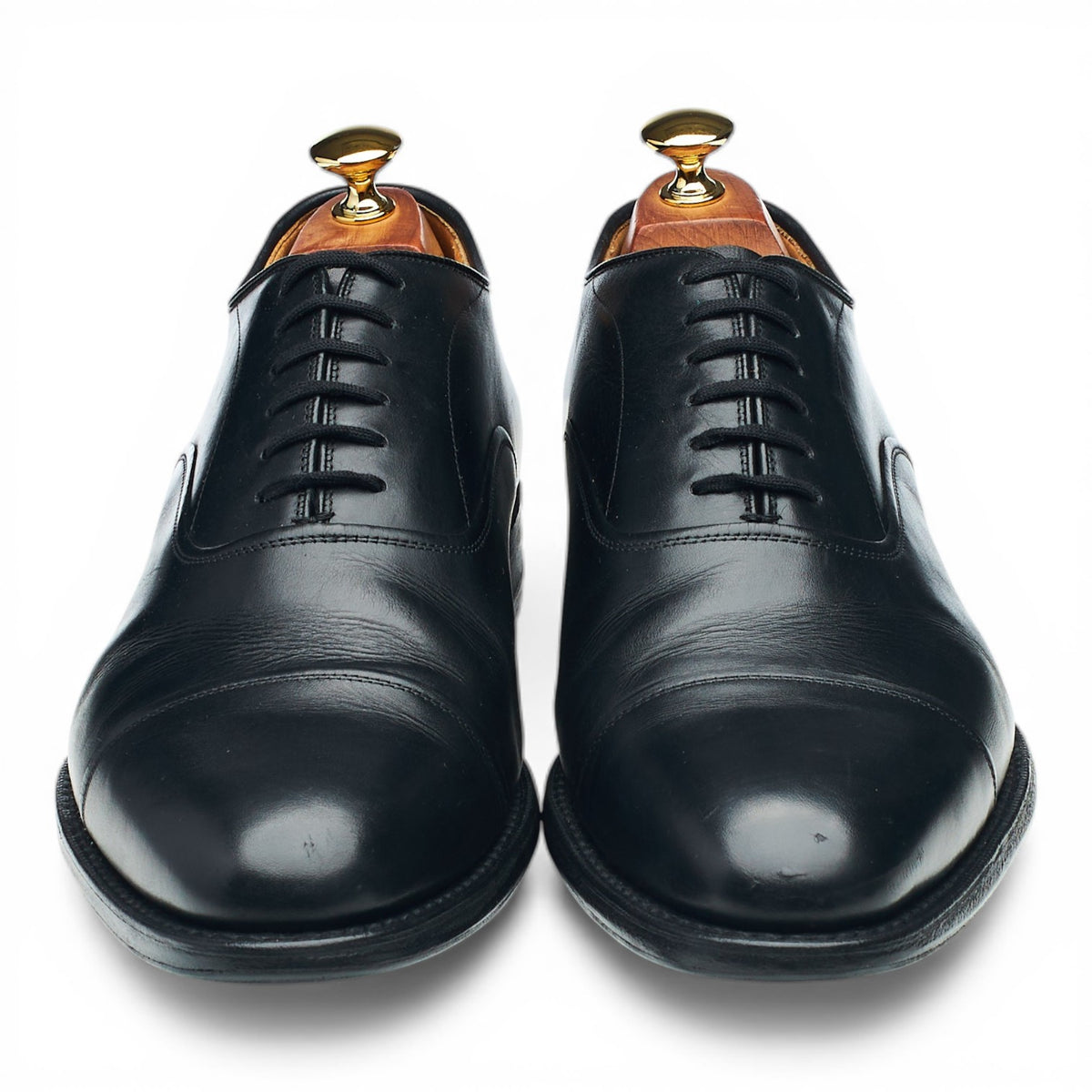 'Buckden' Black Leather Oxford UK 9.5 G