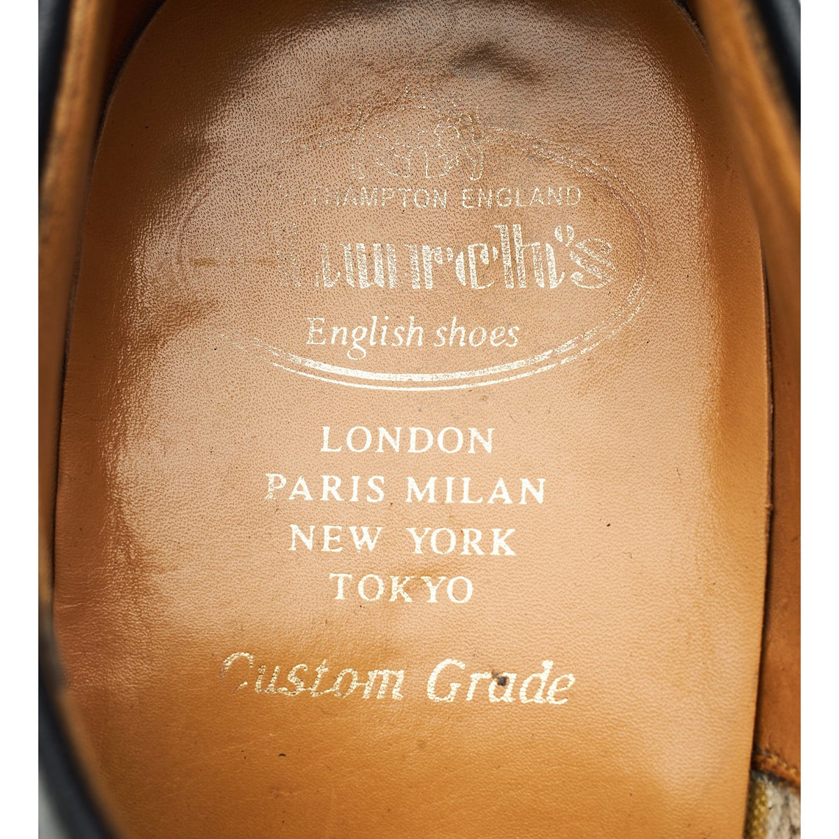 'Buckden' Black Leather Oxford UK 9.5 G