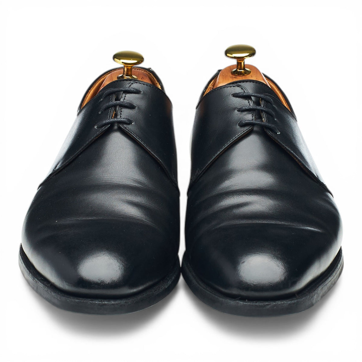 'Dartmouth 2' Black Leather Derby UK 8.5 E
