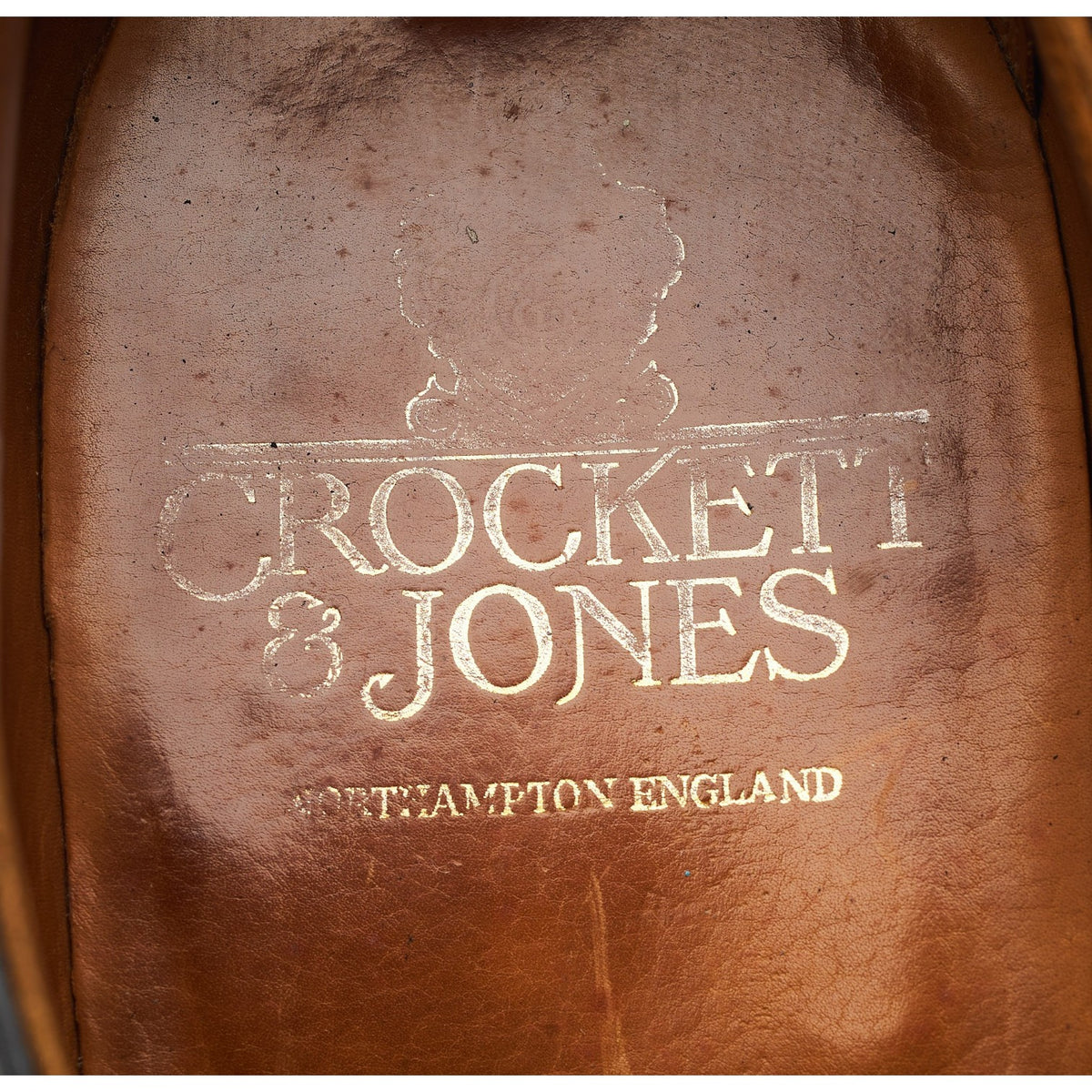 'Connaught' Black Leather Oxford UK 7.5 F