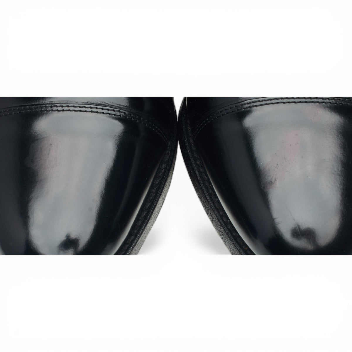 'Arnold' Black Leather Oxford UK 8 G