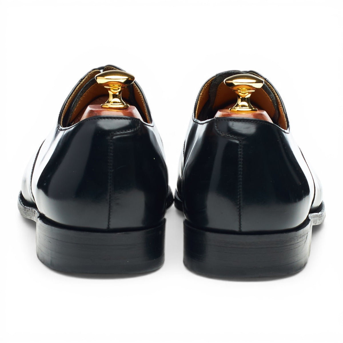 'Arnold' Black Leather Oxford UK 8 G