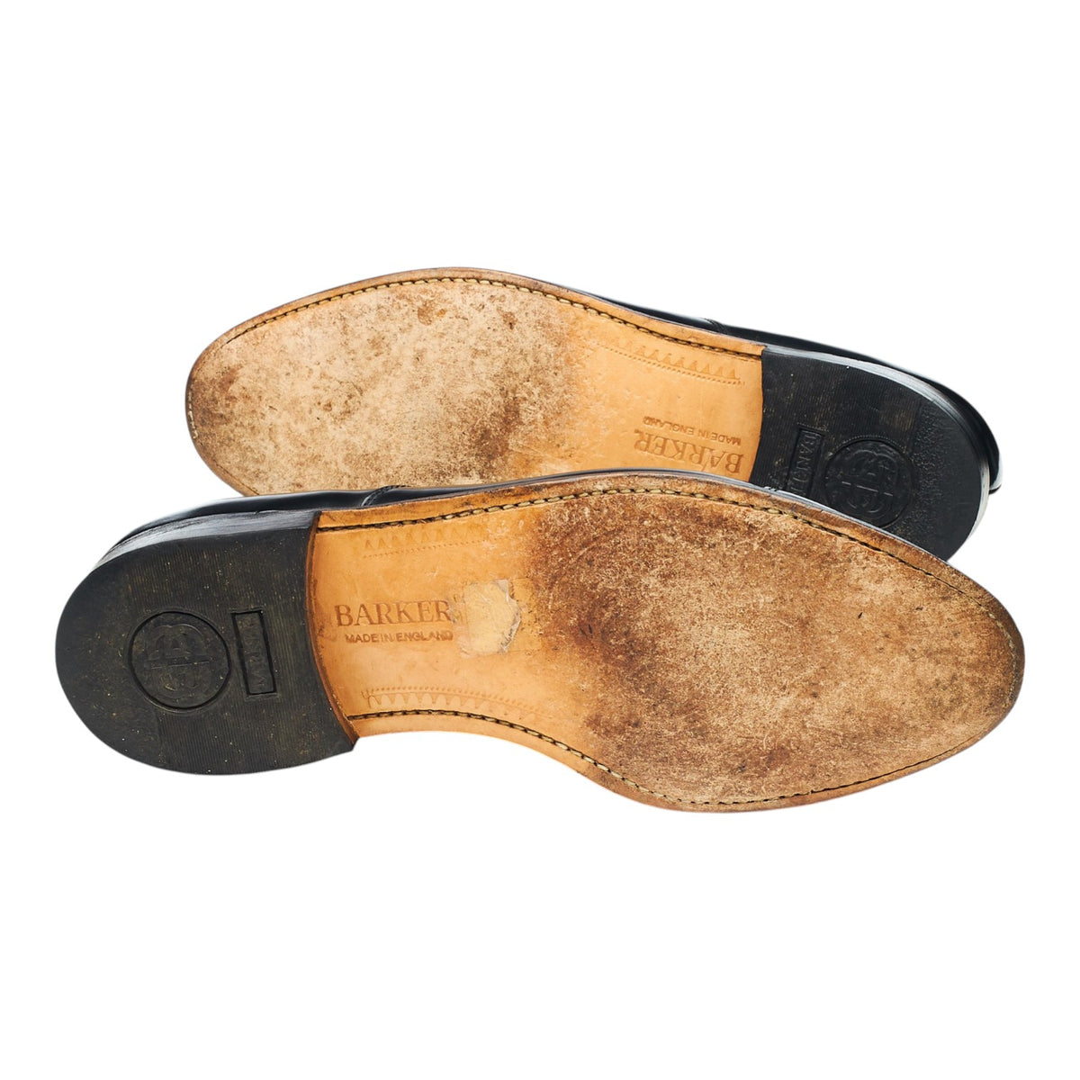 'Arnold' Black Leather Oxford UK 8 G