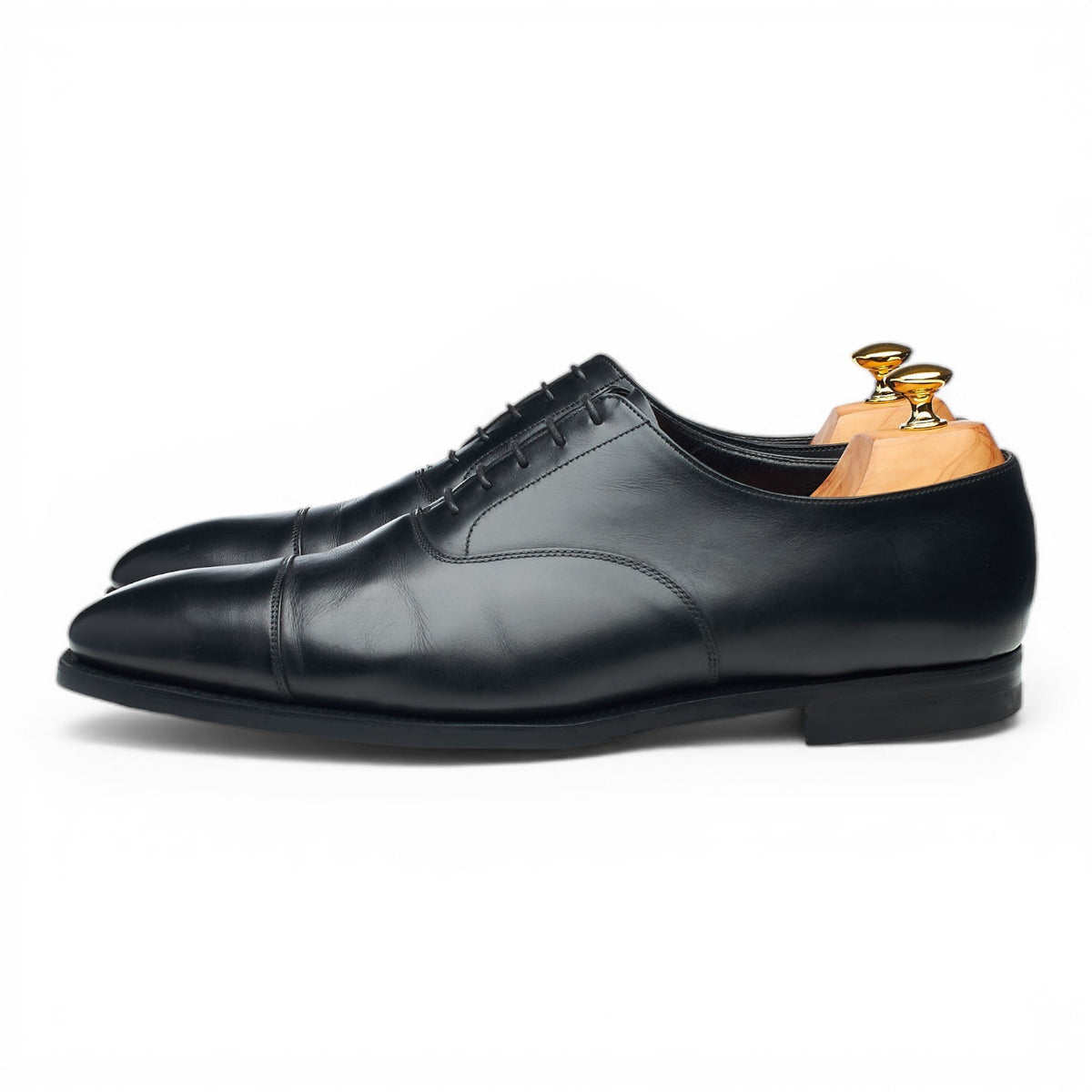 'Audley' Black Leather Oxford UK 11.5 E