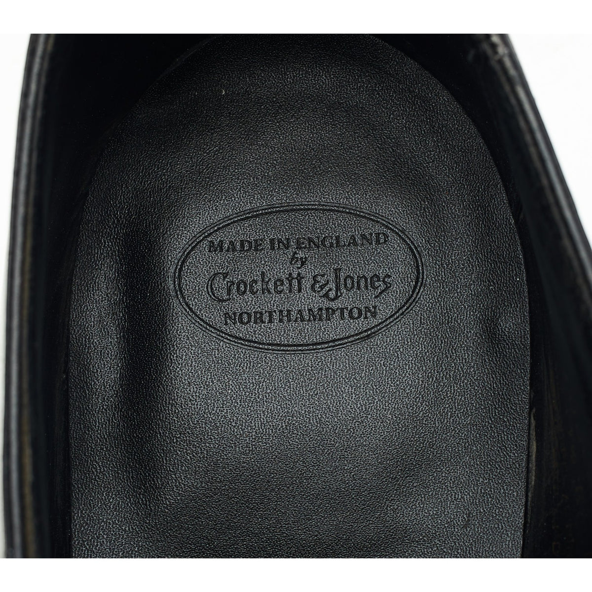 'Audley' Black Leather Oxford UK 11.5 E