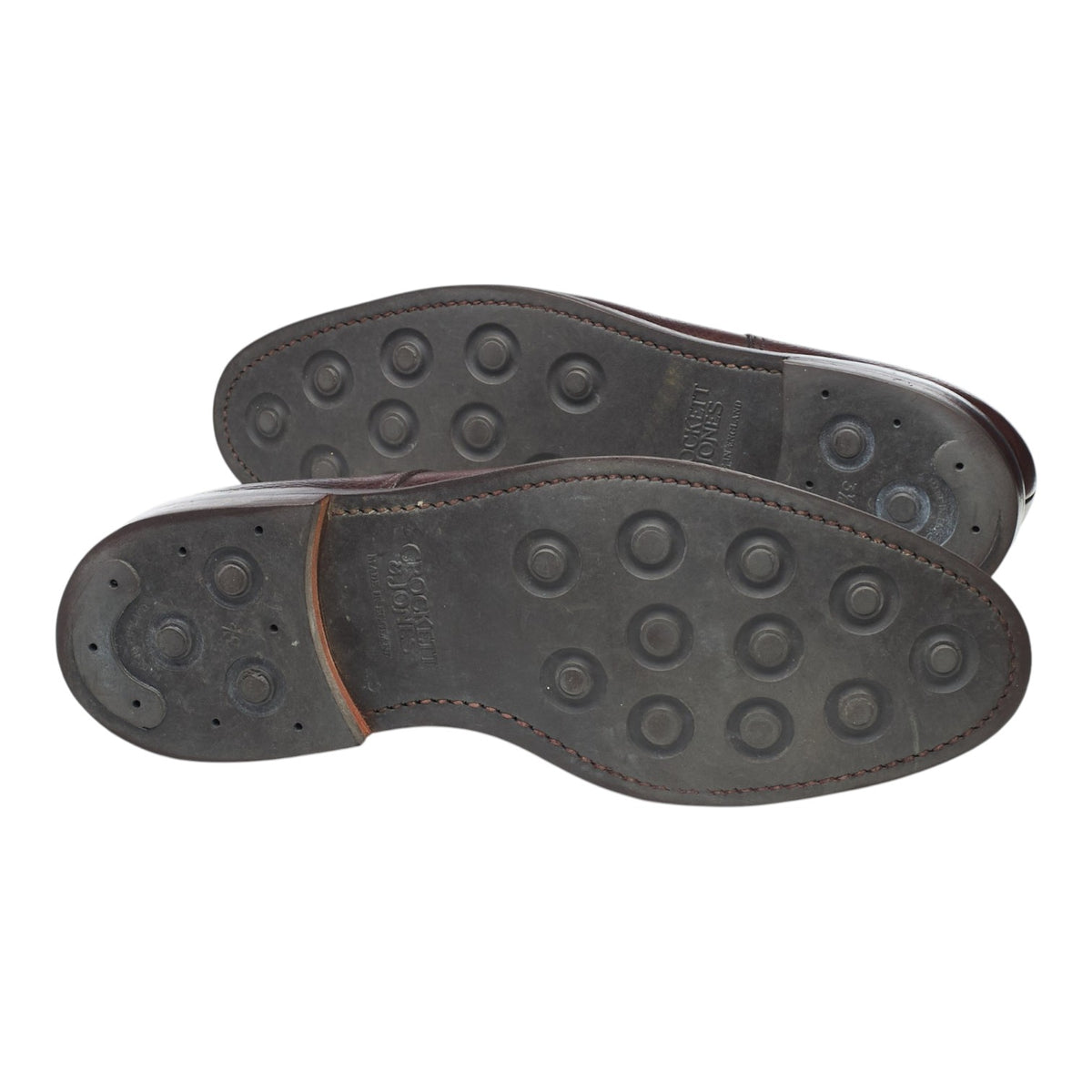 'Ashdown' Dark Brown Grain Leather Derby UK 9 E