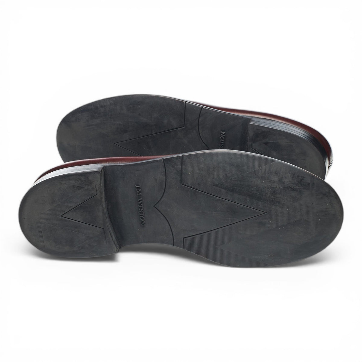 '180 Mocassin' Burgundy Leather Loafers 6.5 D UK 7.5