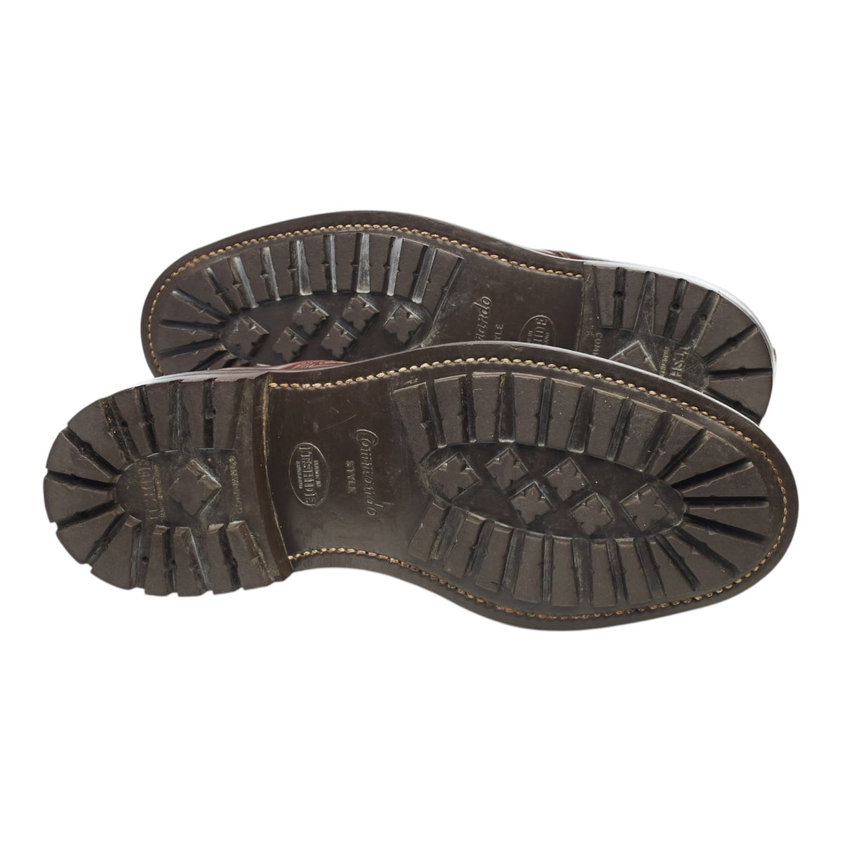 Dark Brown Leather Derby UK 8 F