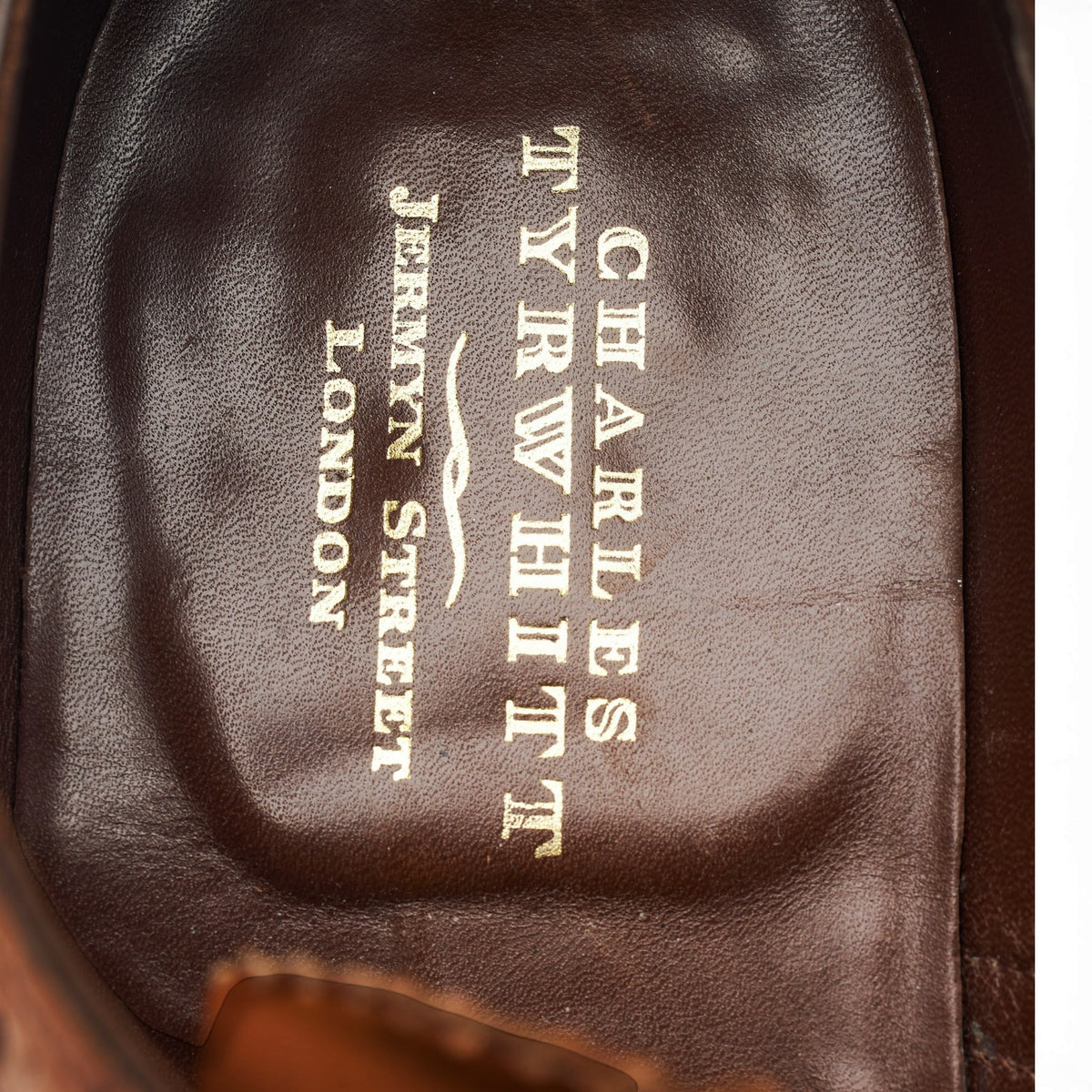 Charles Tyrwhitt Tan Brown Leather Oxford Brogues UK 8.5 F