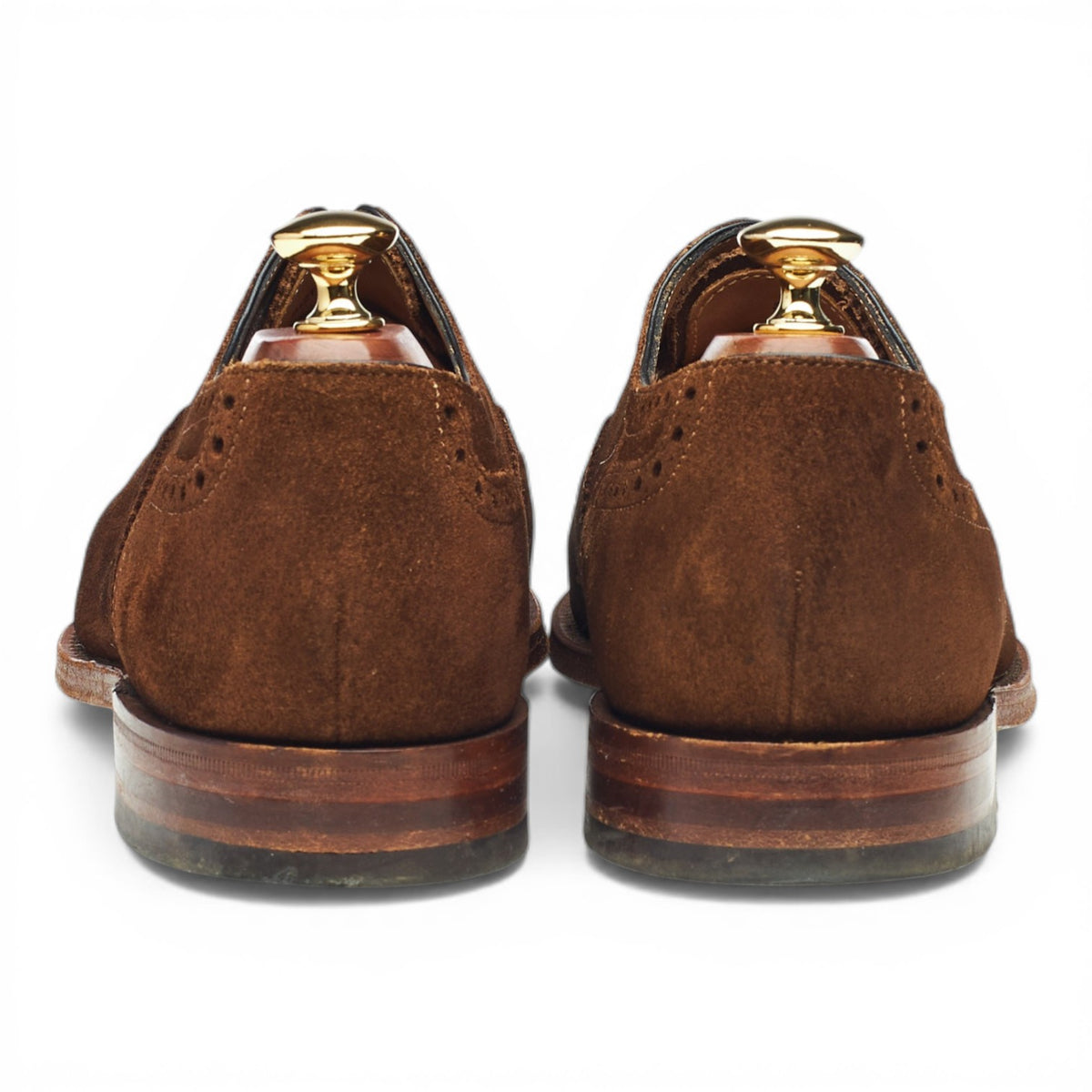 Snuff Brown Suede Oxford Brogues UK 8 F