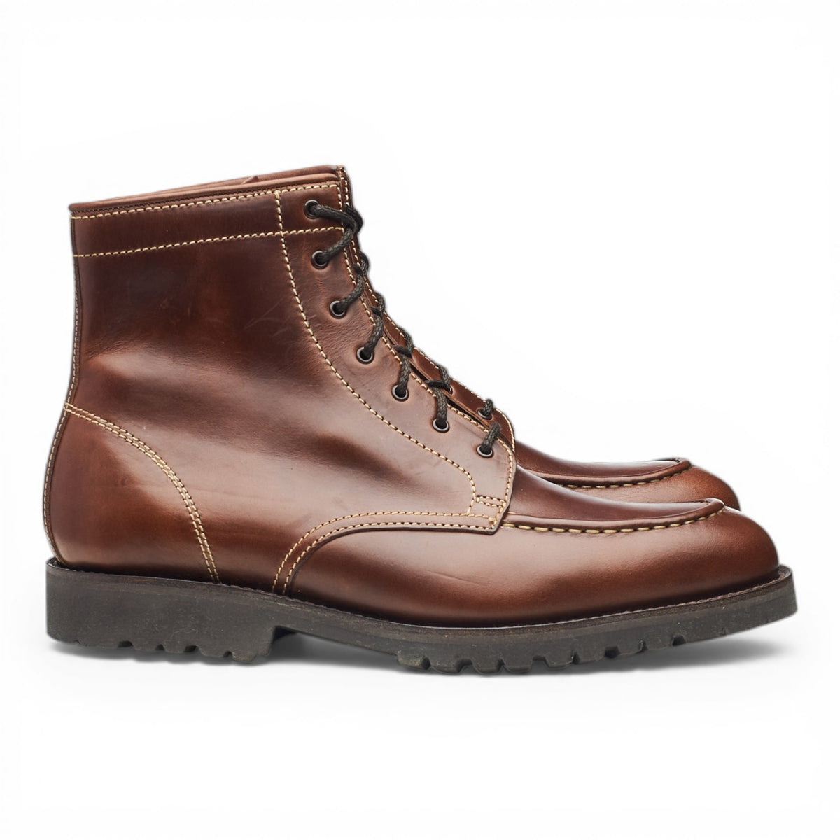 'Noel' Brown Chromexcel Leather Boots UK 8.5 FX