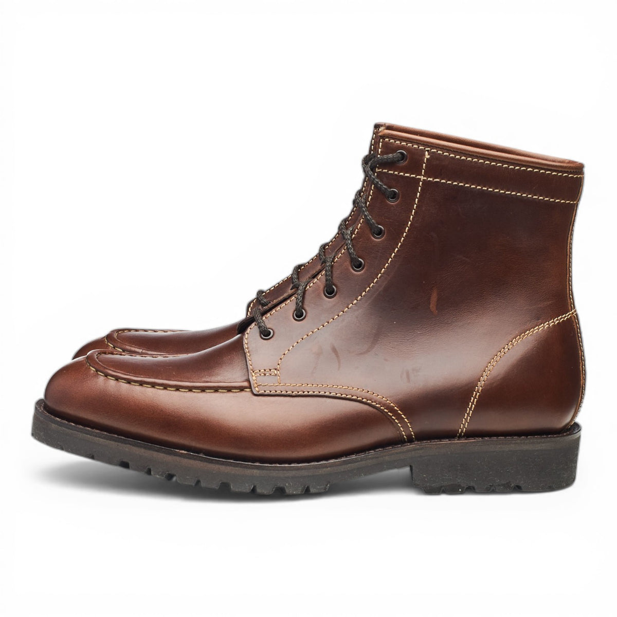 'Noel' Brown Chromexcel Leather Boots UK 8.5 FX