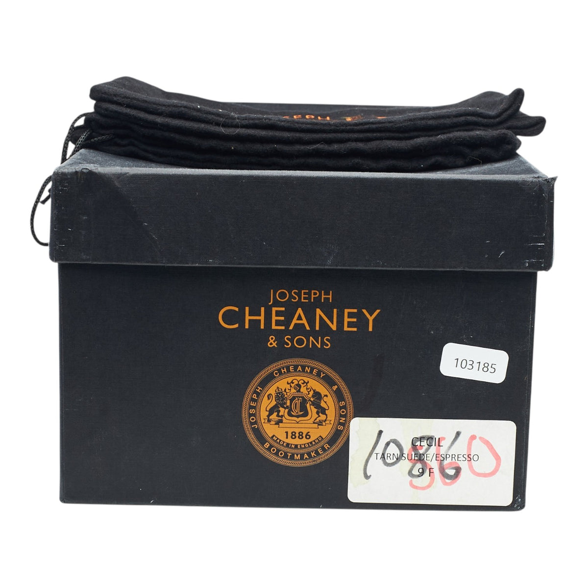 'Cecil' Dark Brown Leather Suede Oxford Brogues UK 9 F