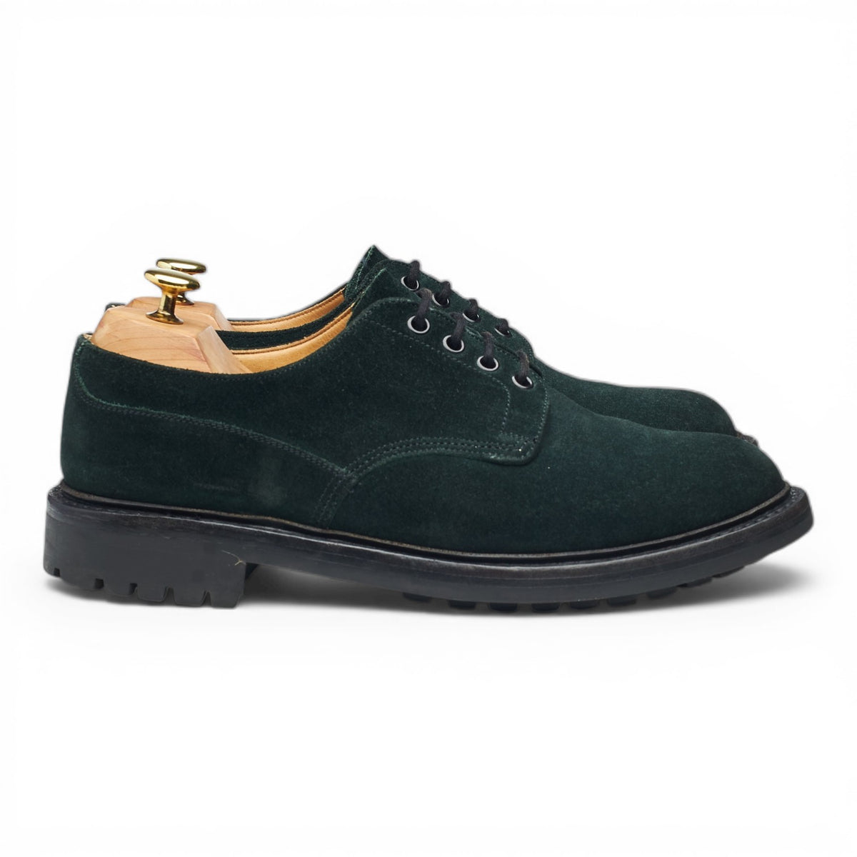 'McNeil' Dark Green Suede Derby UK 8.5 G