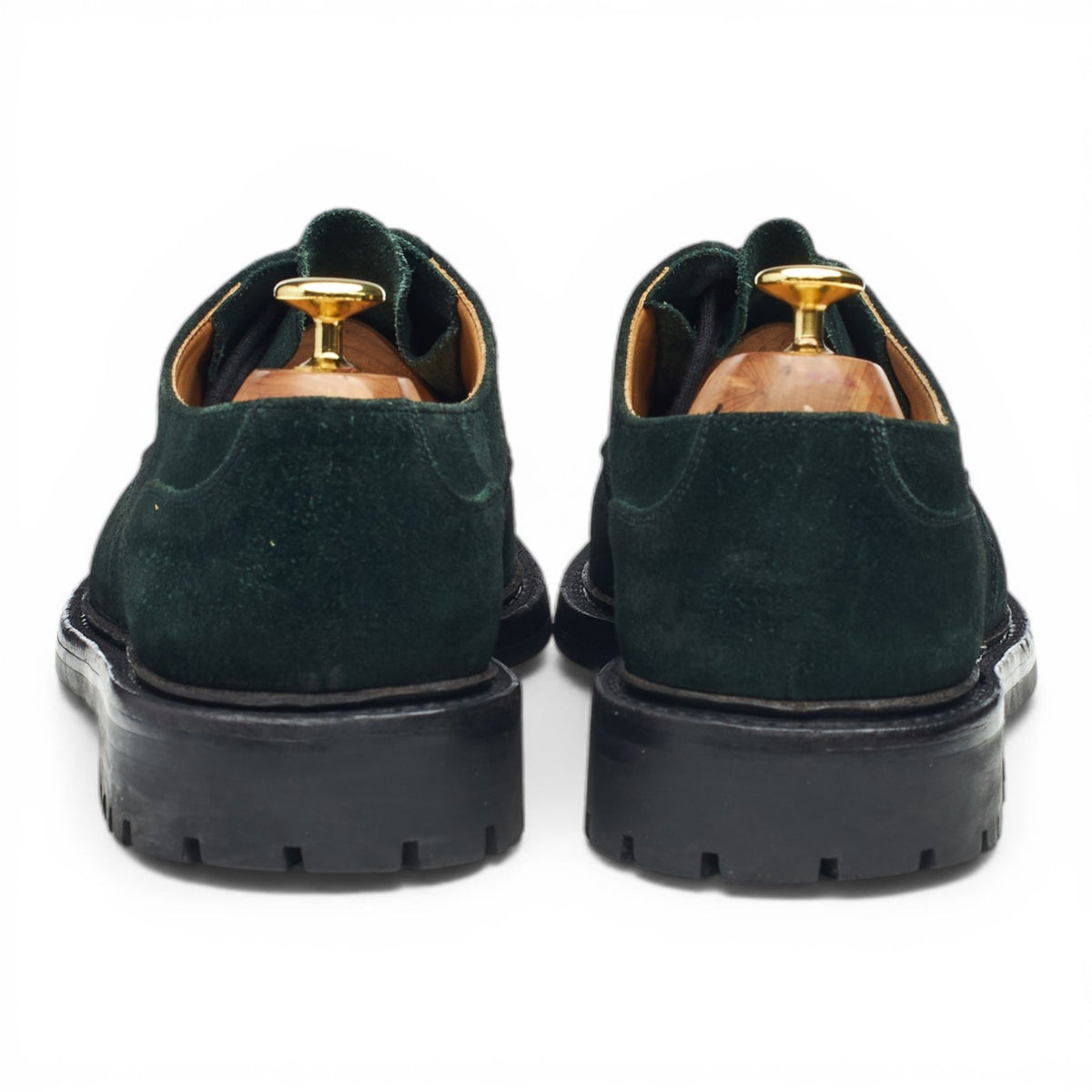 'McNeil' Dark Green Suede Derby UK 8.5 G